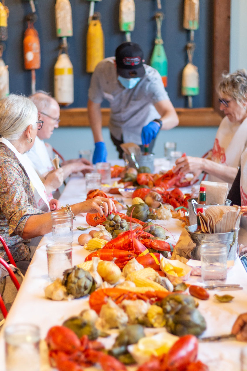 New England Lobster Boil at New England Lobster